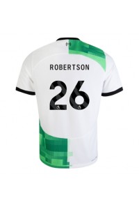 Liverpool Andrew Robertson #26 Jalkapallovaatteet Vieraspaita 2023-24 Lyhythihainen